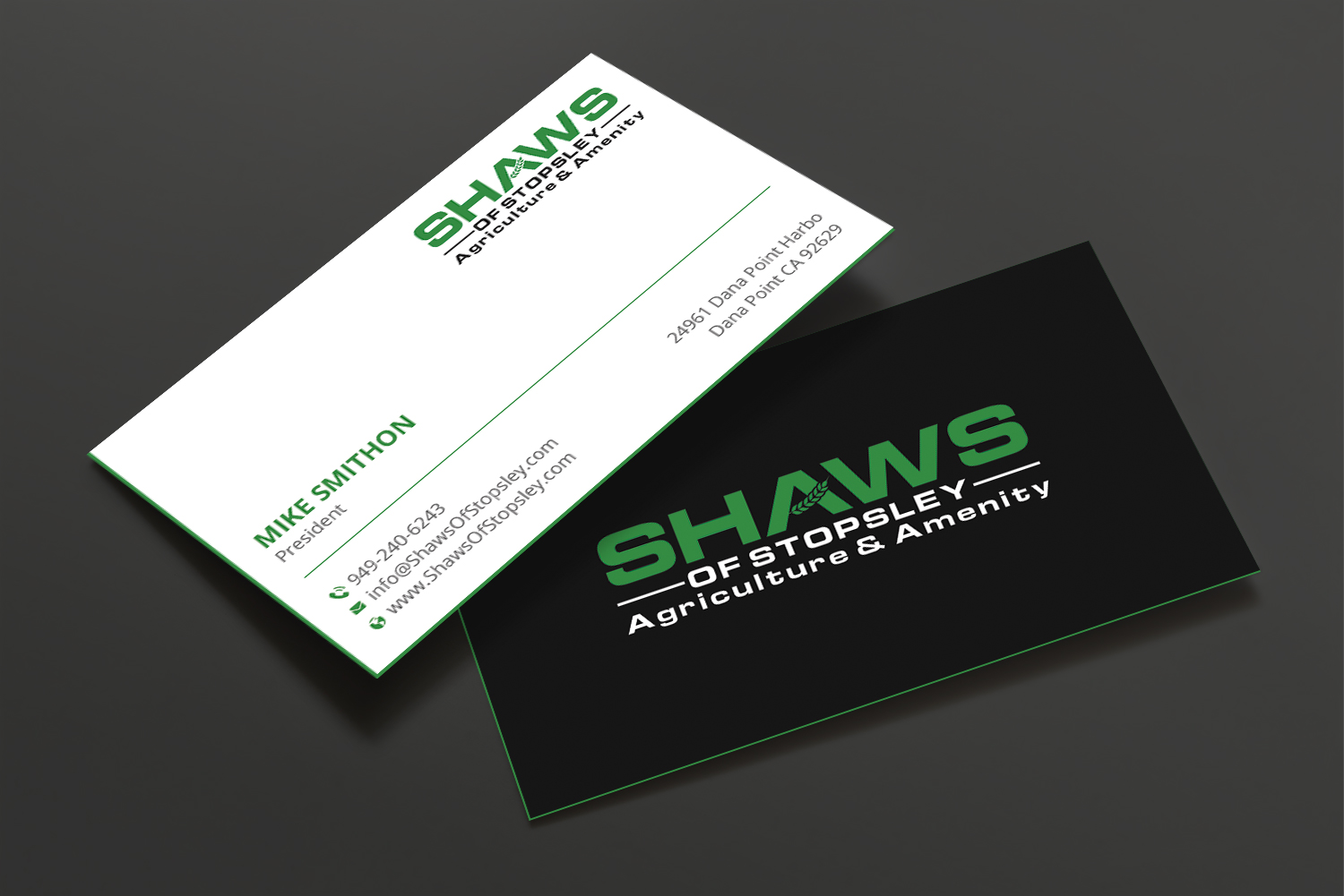 Business Card Design by DesignShout for Shaws of Stopsley | Design #30579700