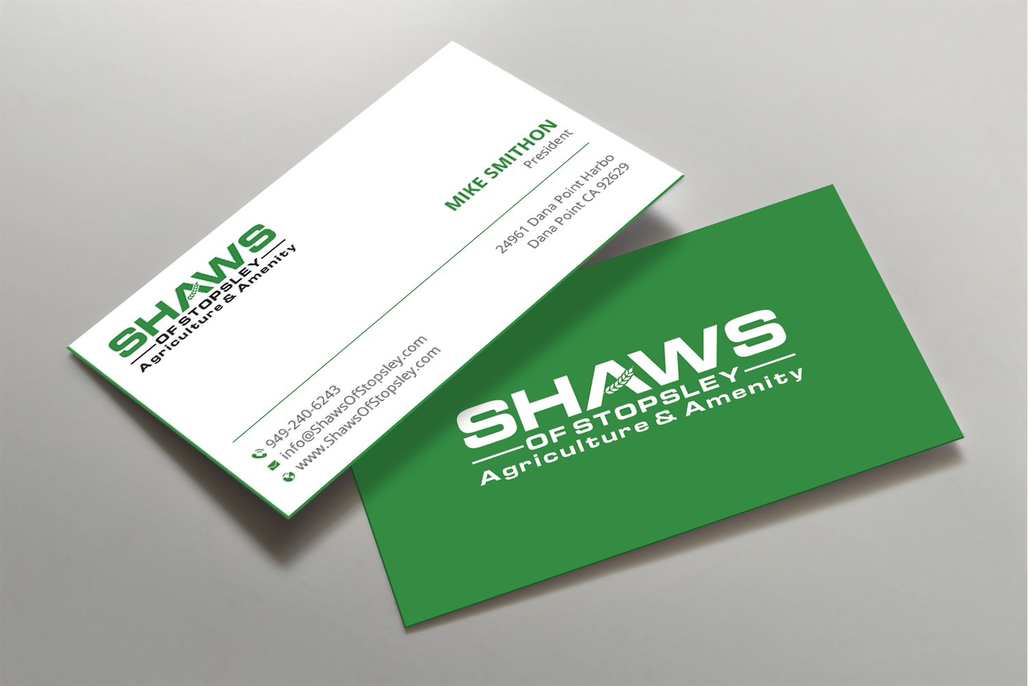 Business Card Design by DesignShout for Shaws of Stopsley | Design #30579701