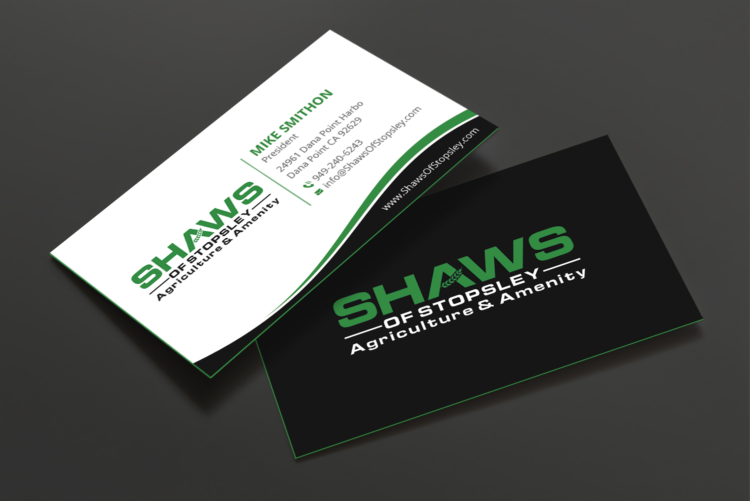 Business Card Design by DesignShout for Shaws of Stopsley | Design #30579749