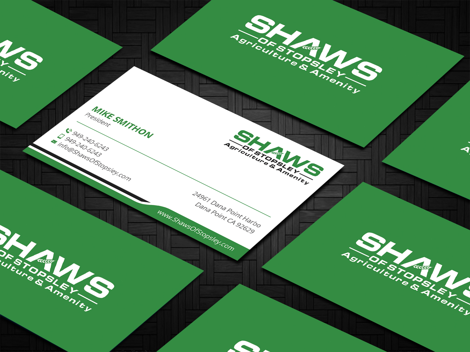 Business Card Design by DesignShout for Shaws of Stopsley | Design #30579845