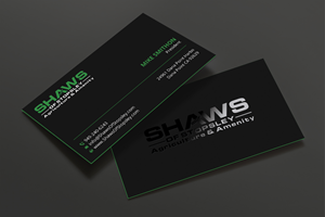 Business Card Design by DesignShout for Shaws of Stopsley | Design: #30579901