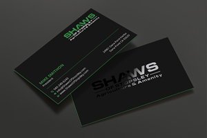 Business Card Design by DesignShout for Shaws of Stopsley | Design: #30579902