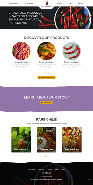 Design Wix par pb pour ce projet | Design : #30633851