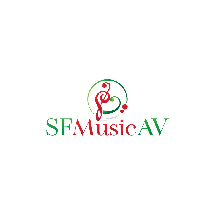 Logo Design by ShakiJav for SF Music, Audio, and Video | Design #30574972