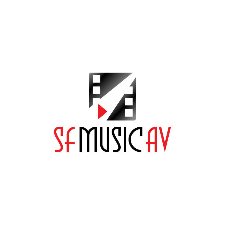 Logo Design by ShakiJav for SF Music, Audio, and Video | Design #30582276