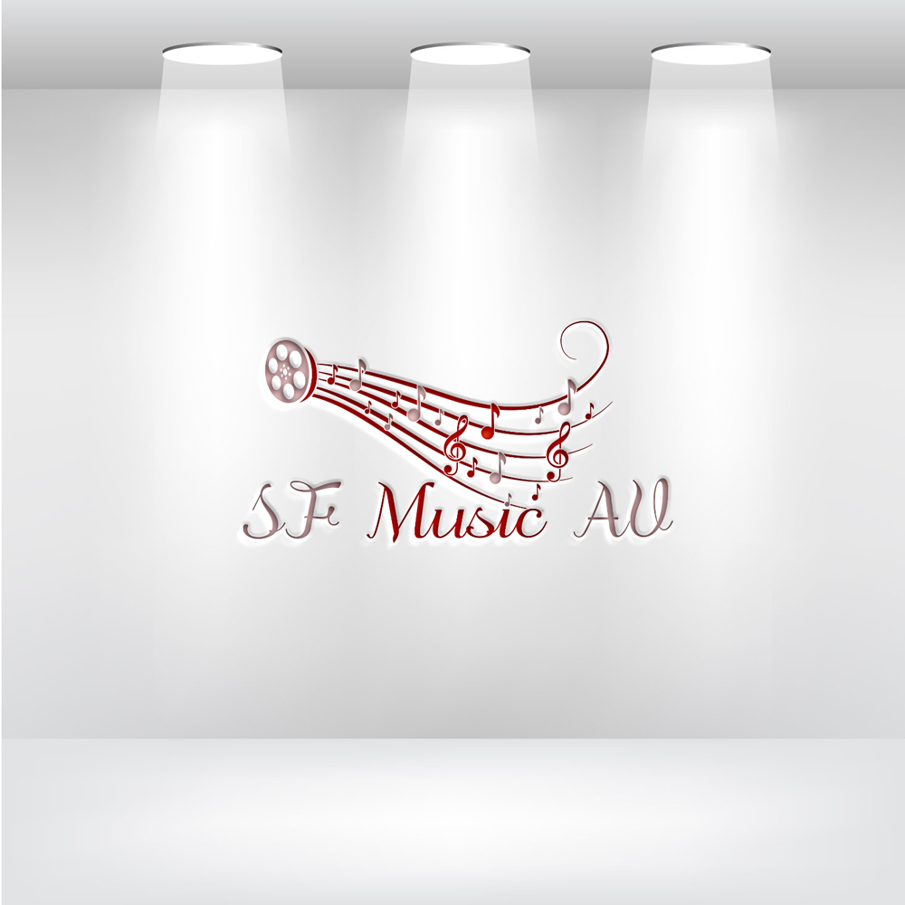 Logo Design by Uhm@design for SF Music, Audio, and Video | Design #30570976