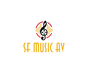 Logo Design by Adi Graphics for SF Music, Audio, and Video | Design: #30600113
