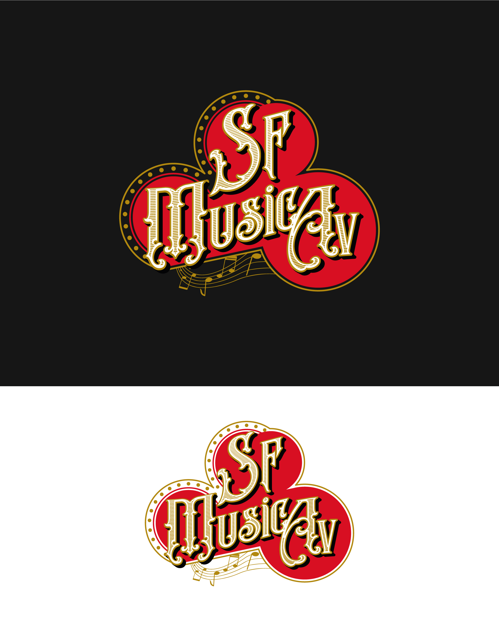 Logo Design by Shul for SF Music, Audio, and Video | Design #30573030