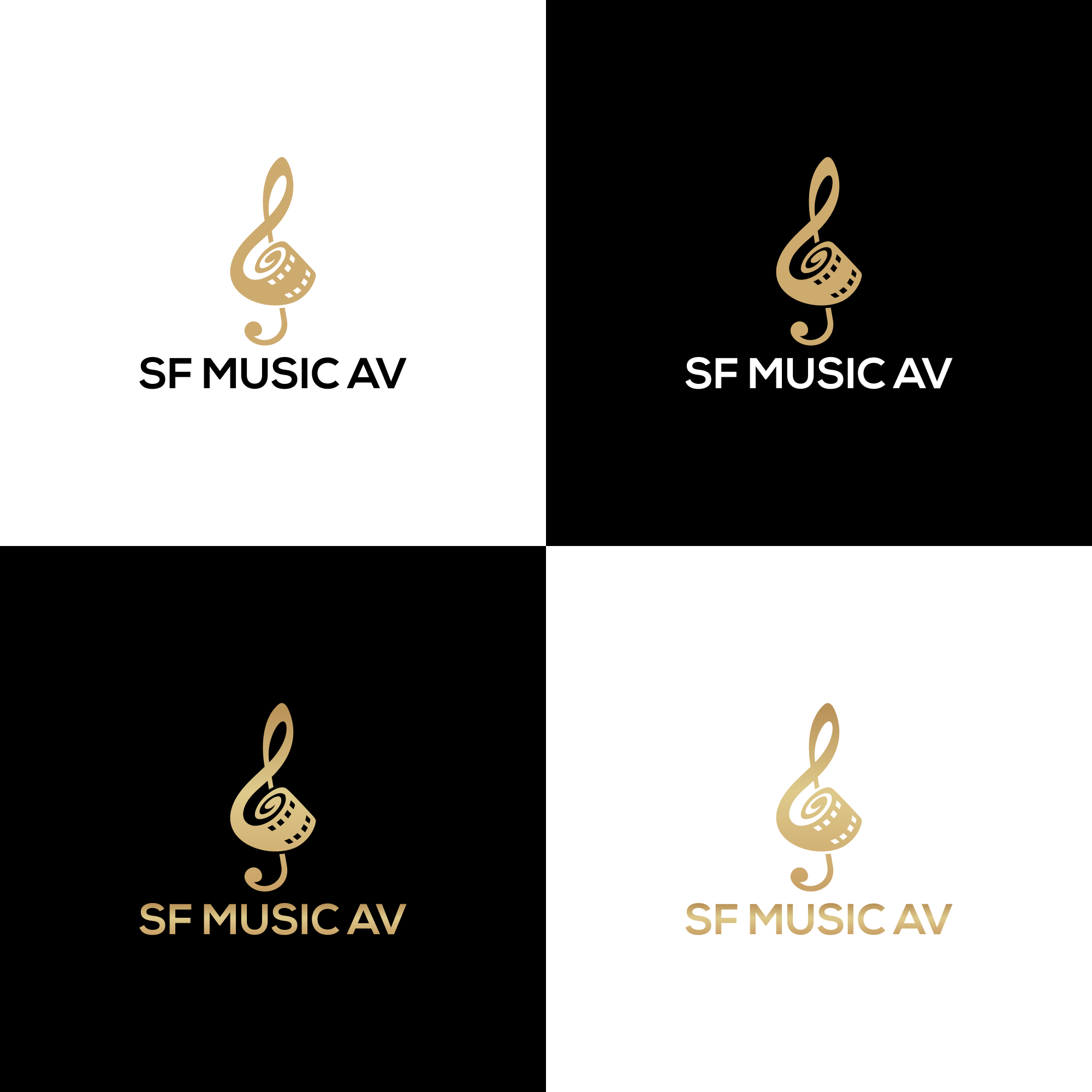 Design de Logo par sidikart9 pour SF Music, Audio, and Video | Design #30569320