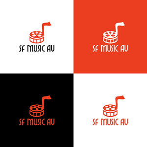 Logo Design by sidikart9 for SF Music, Audio, and Video | Design: #30570753
