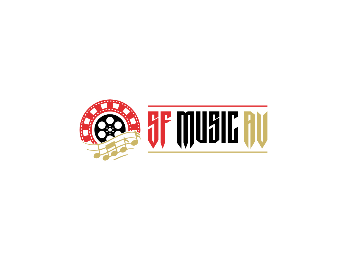 Logo Design by 439 Creations for SF Music, Audio, and Video | Design #30570308