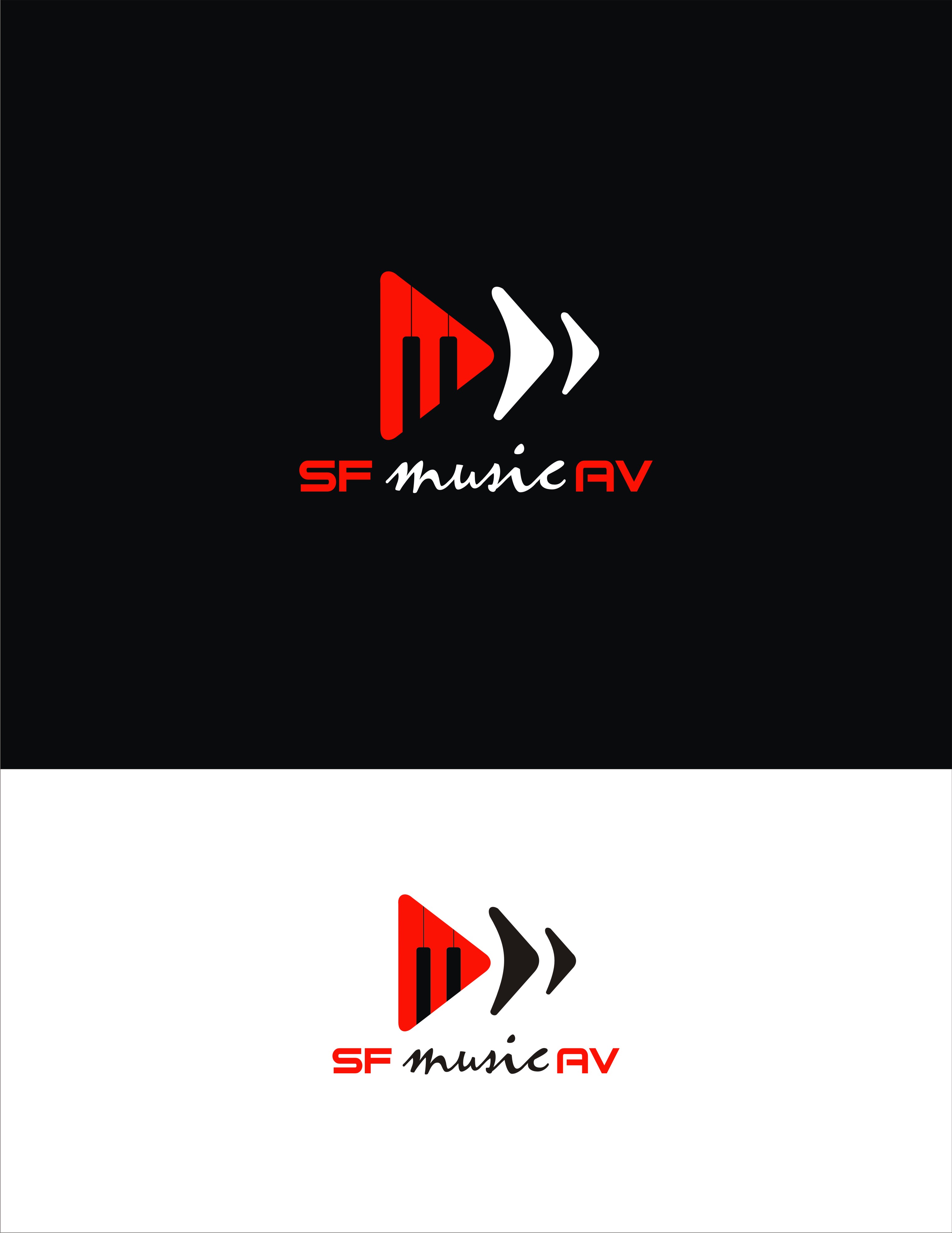 Diseño de Logo por darshan Arts para SF Music, Audio, and Video | Diseño #30570910