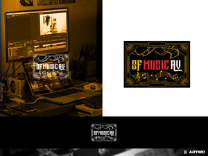 Logo Design by ARTMD for SF Music, Audio, and Video | Design: #30572853