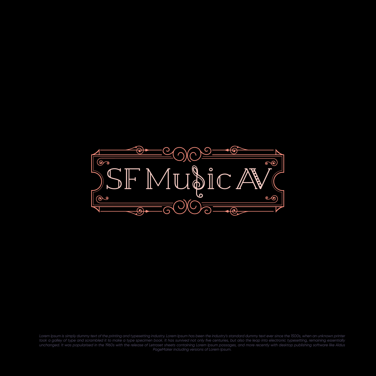 Logo Design by DesignSNW for SF Music, Audio, and Video | Design #30573818