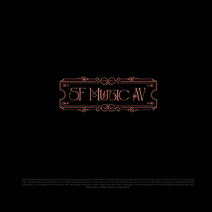Logo Design by DesignSNW for SF Music, Audio, and Video | Design: #30576558