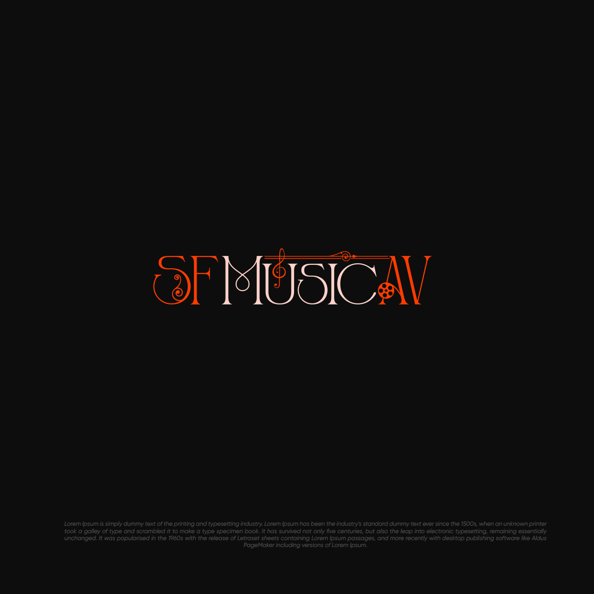 Logo Design by DesignSNW for SF Music, Audio, and Video | Design #30582209
