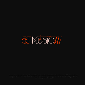 Logo Design by DesignSNW for SF Music, Audio, and Video | Design: #30582209