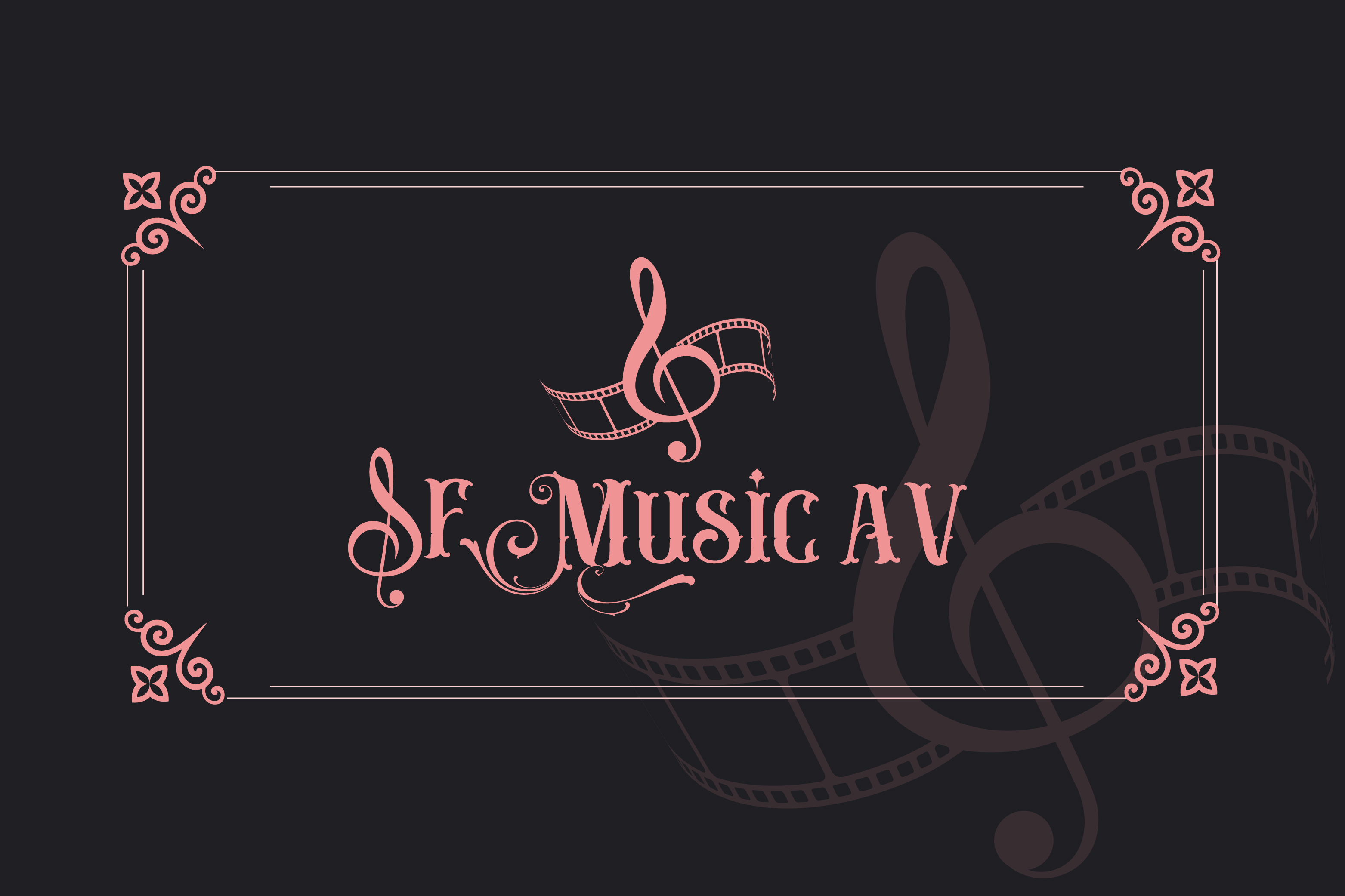 Logo Design by stylelogo92 for SF Music, Audio, and Video | Design #30571826