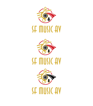 Logo Design by Rasu raj for SF Music, Audio, and Video | Design: #30597113