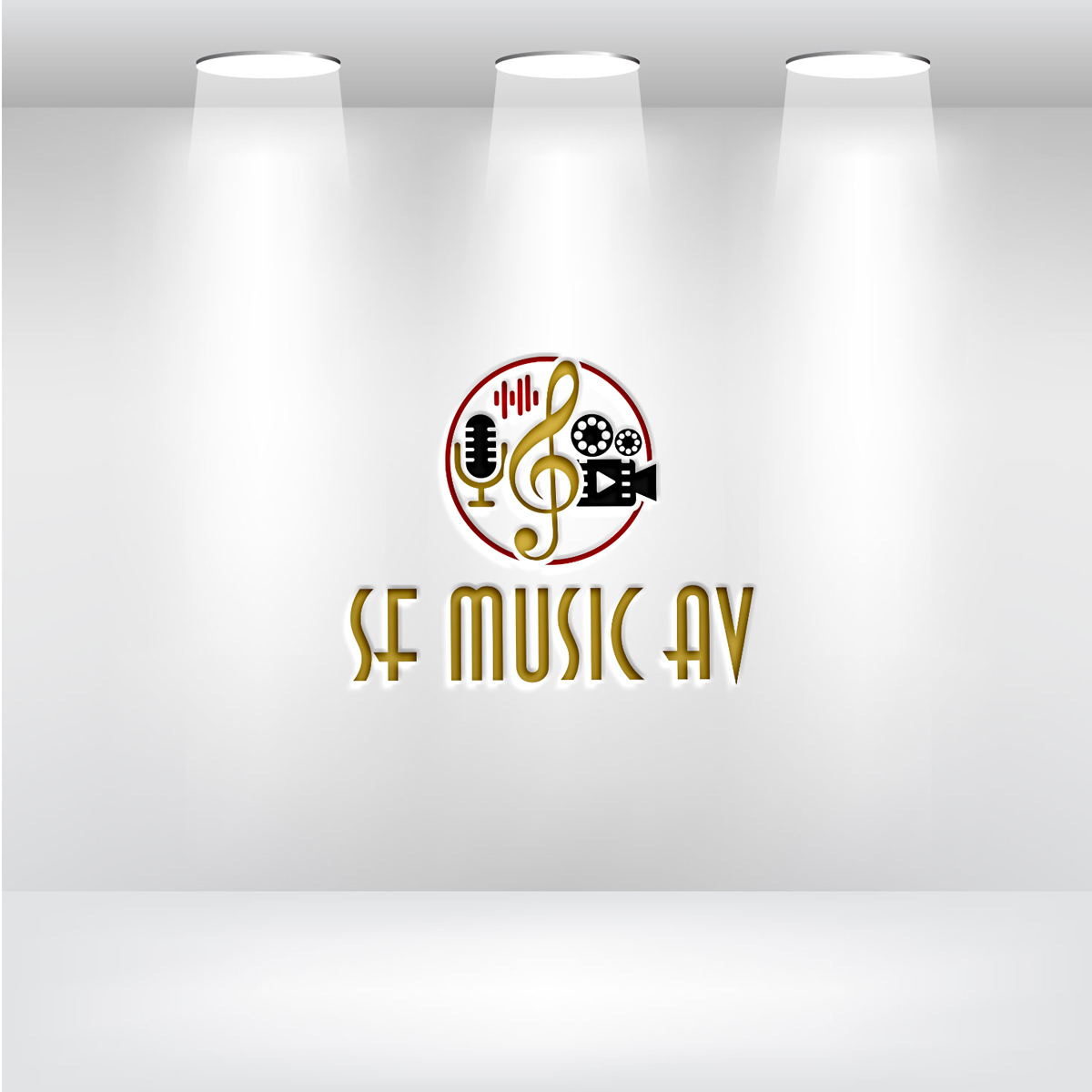 Diseño de Logo por Rasu raj para SF Music, Audio, and Video | Diseño #30597171