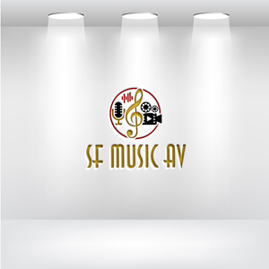 Logo Design by Rasu raj for SF Music, Audio, and Video | Design: #30597171