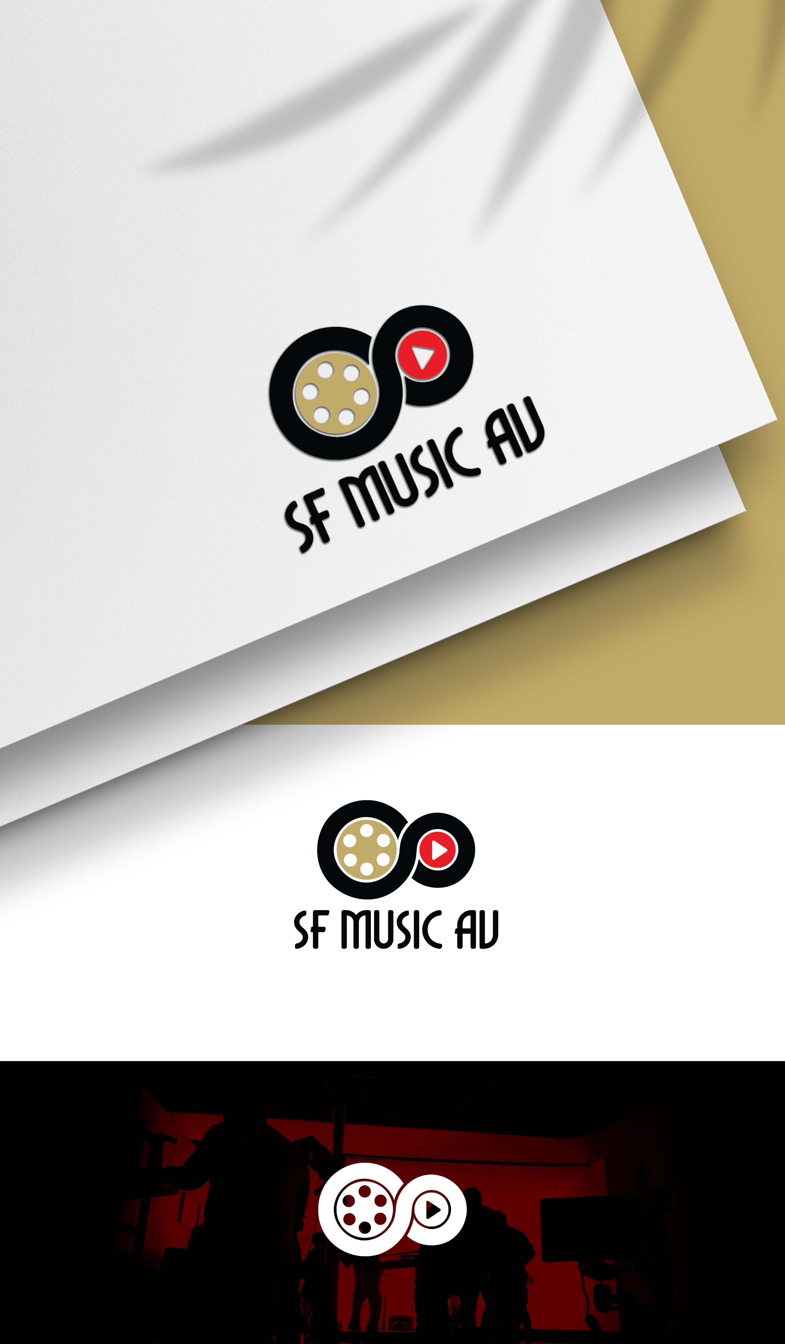 Logo-Design von Mood Designz für SF Music, Audio, and Video | Design #30574591