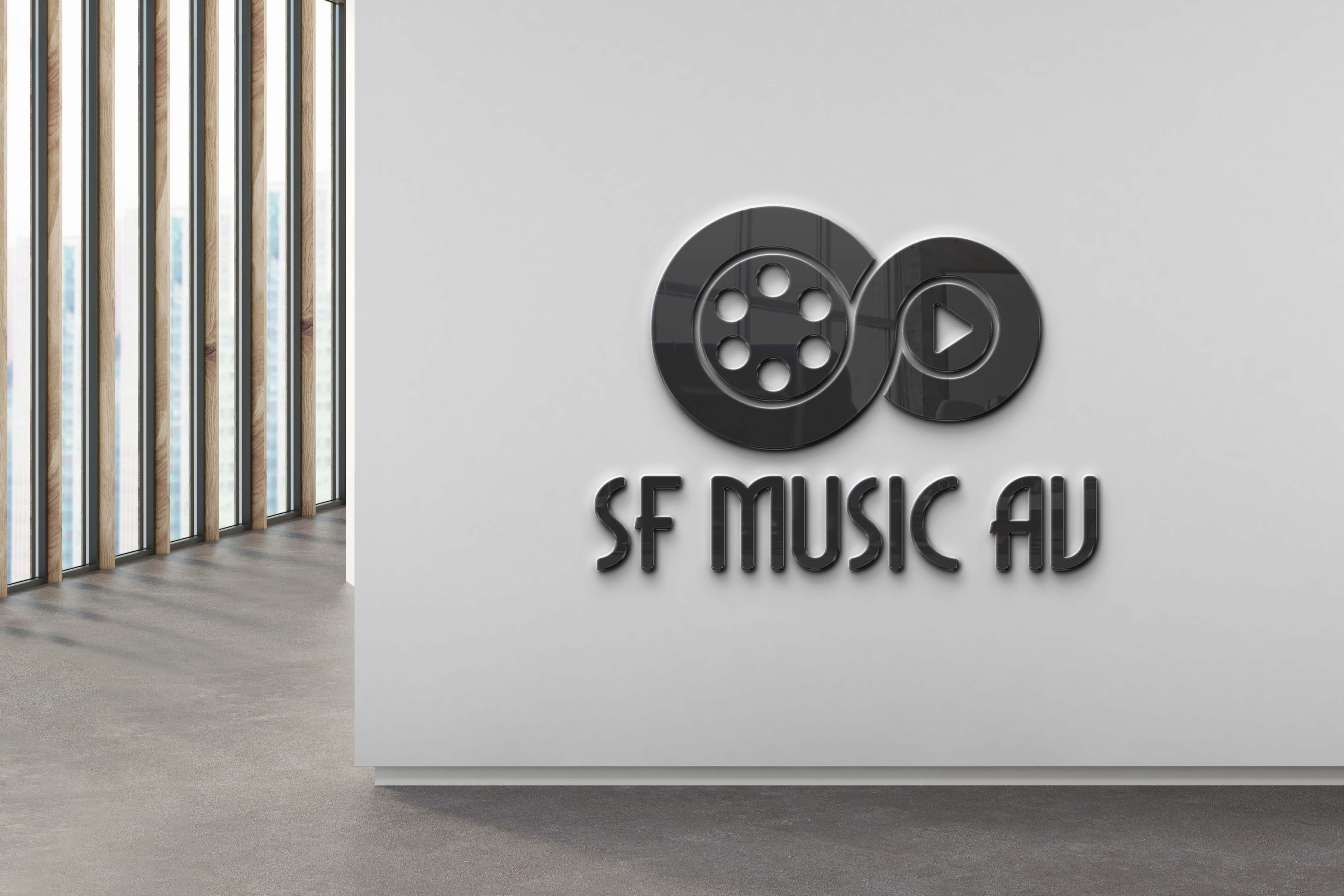 Logo Design by Mood Designz for SF Music, Audio, and Video | Design #30574594