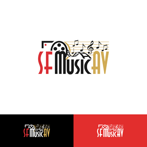 Logo Design by 3n0h99 for SF Music, Audio, and Video | Design: #30572219