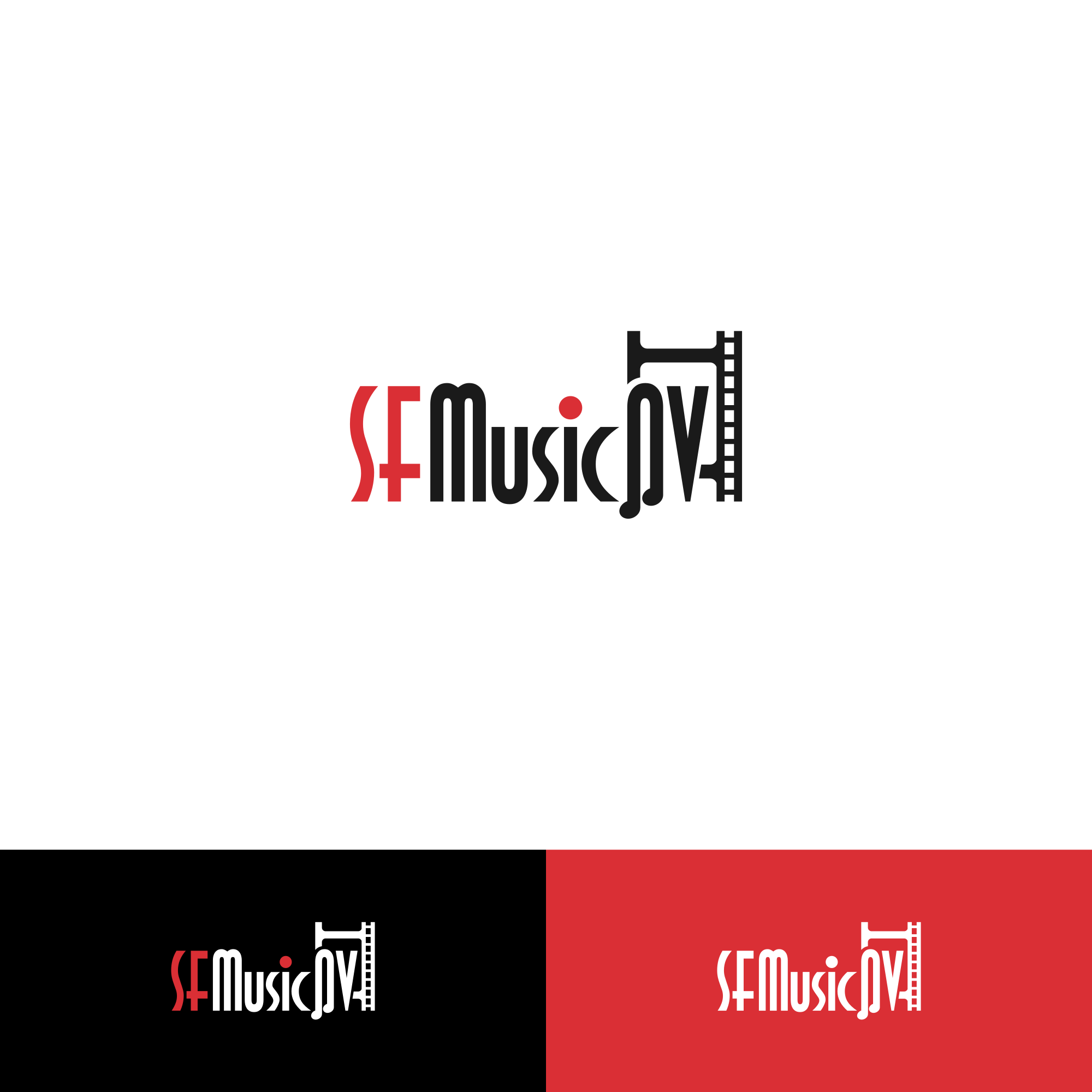Logo Design by 3n0h99 for SF Music, Audio, and Video | Design #30572633