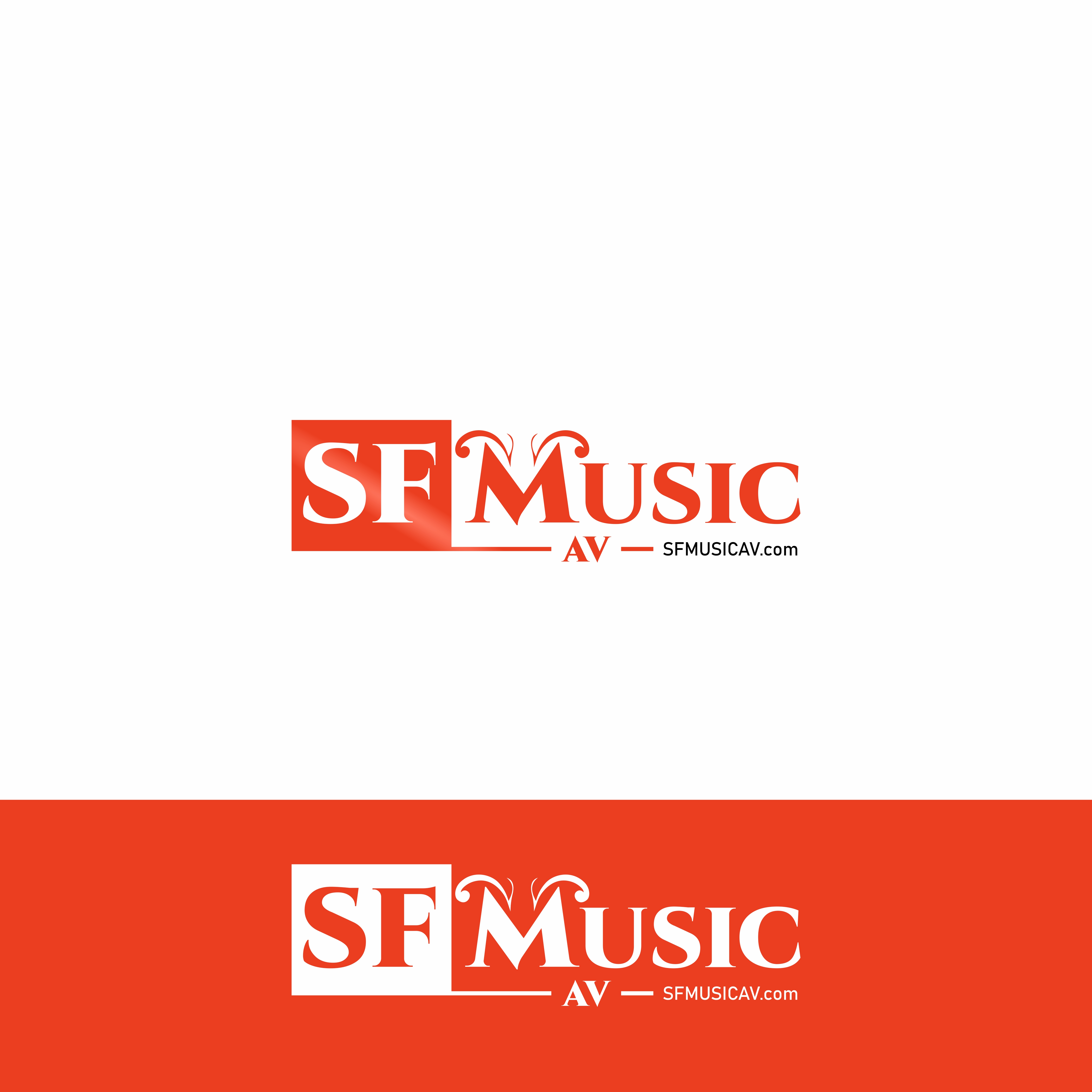 Logo Design by enka94 for SF Music, Audio, and Video | Design #30578197