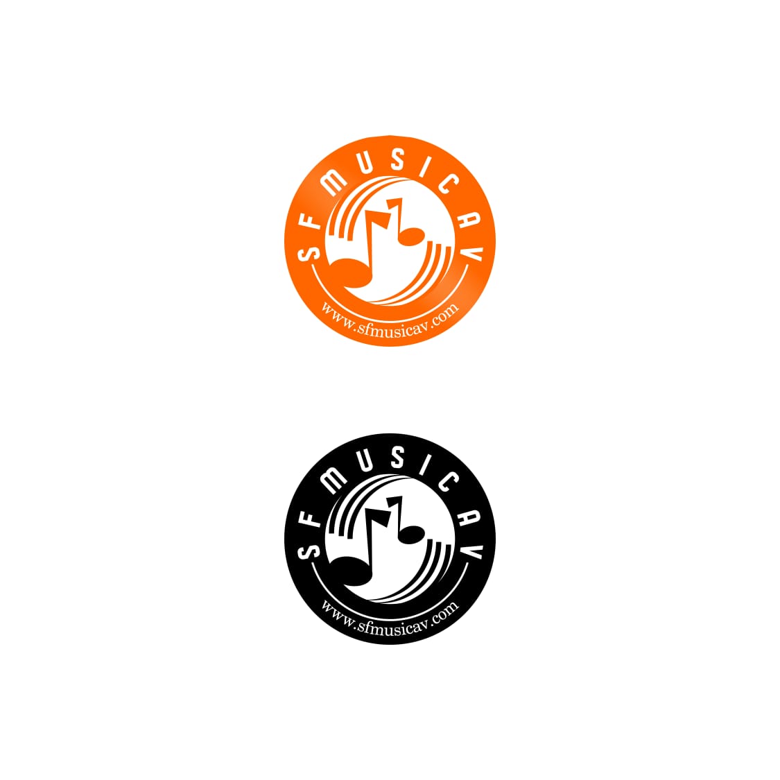 Logo Design by enka94 for SF Music, Audio, and Video | Design #30579386