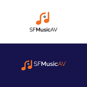 Logo Design by mnlogo24 for SF Music, Audio, and Video | Design: #30571023