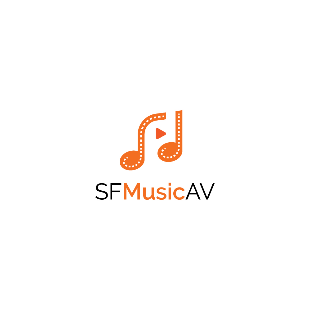 Design de Logo par mnlogo24 pour SF Music, Audio, and Video | Design #30571024