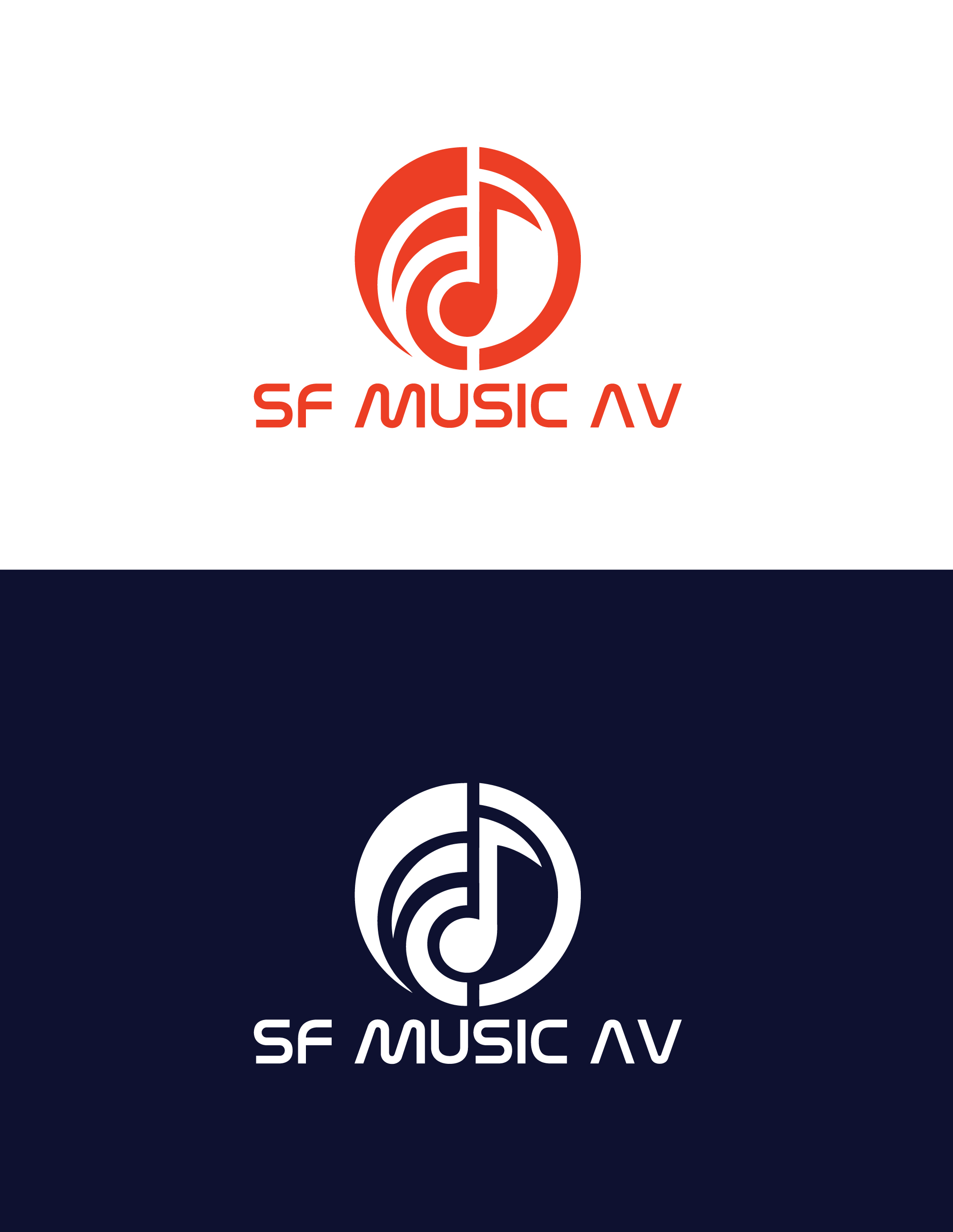 Design de Logo par MHP Graphics House pour SF Music, Audio, and Video | Design #30570534