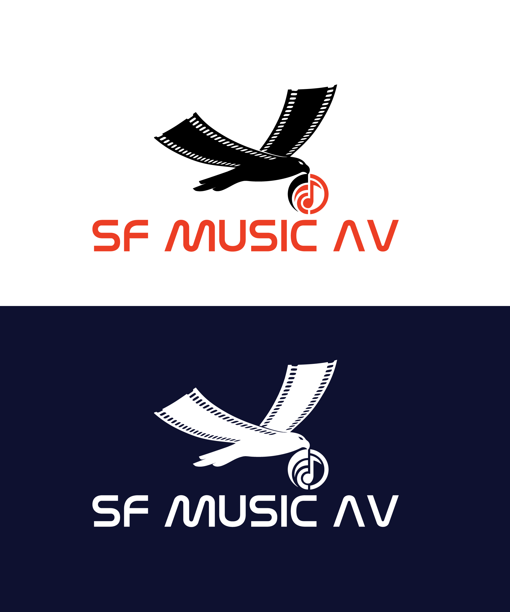 Logo Design by MHP Graphics House for SF Music, Audio, and Video | Design #30574962