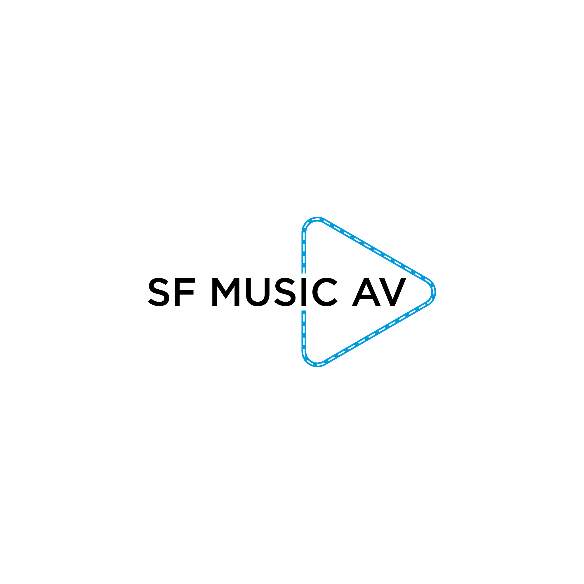 Logo Design by MOTA_FARA for SF Music, Audio, and Video | Design #30581565