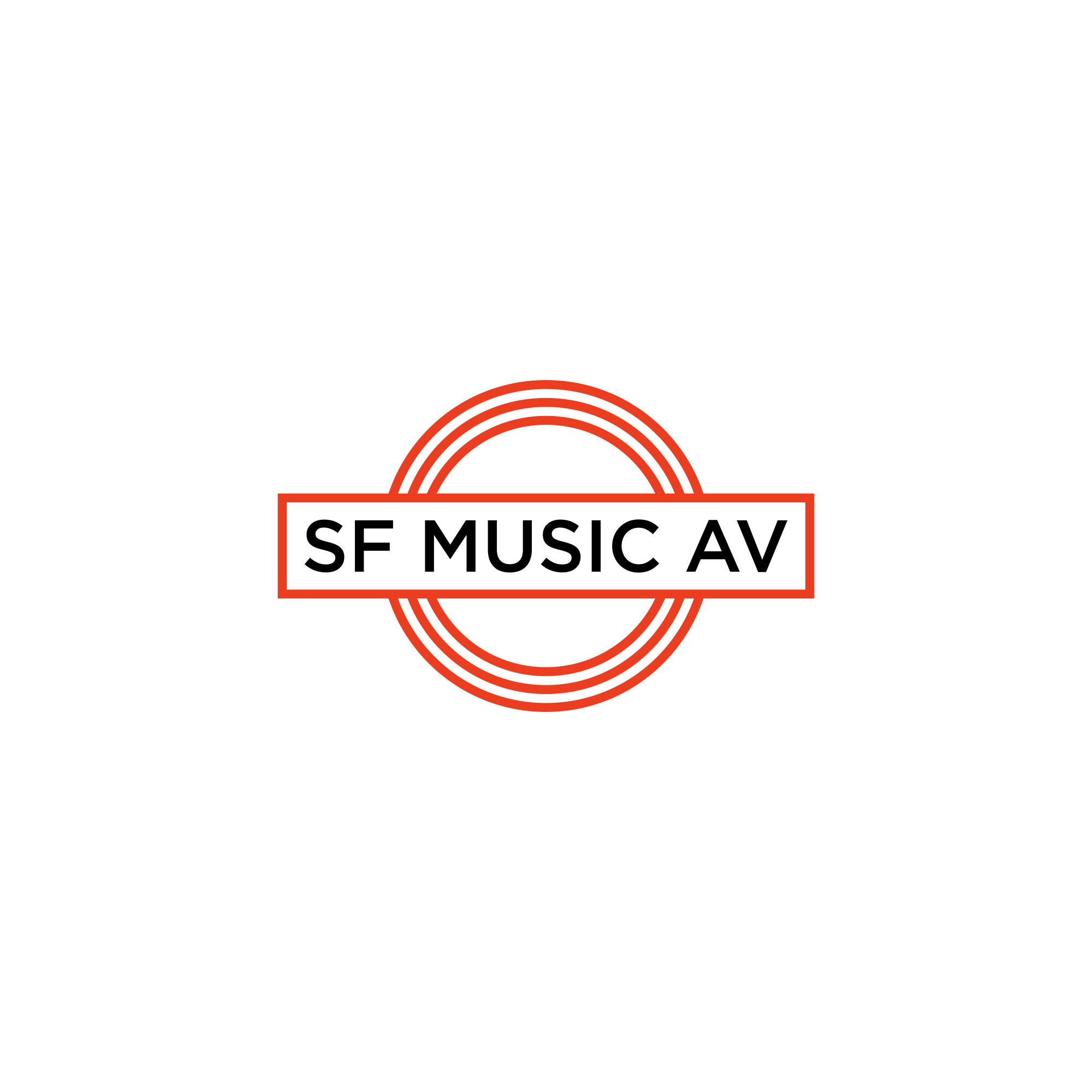 Logo Design by B.O_studio for SF Music, Audio, and Video | Design #30581602
