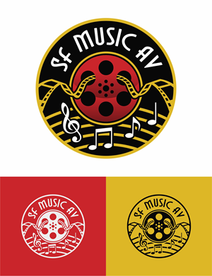 Logo Design by 1206studio for SF Music, Audio, and Video | Design: #30581184