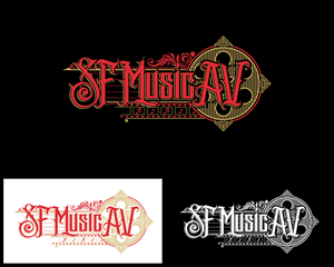 Logo Design by alpino for SF Music, Audio, and Video | Design: #30581924