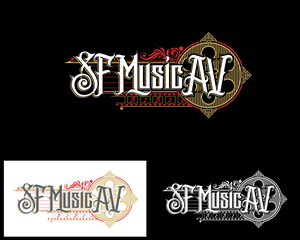 Logo Design by alpino for SF Music, Audio, and Video | Design: #30581925