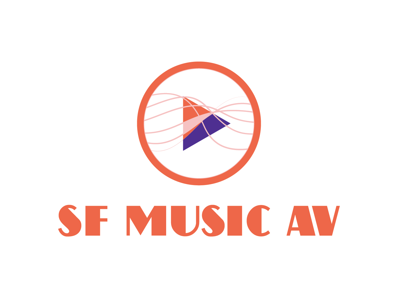 Logo Design by dhamkith for SF Music, Audio, and Video | Design #30584929
