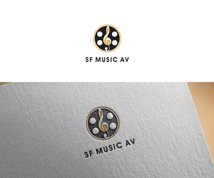 Logo-Design von bijuak für SF Music, Audio, and Video | Design: #30568830