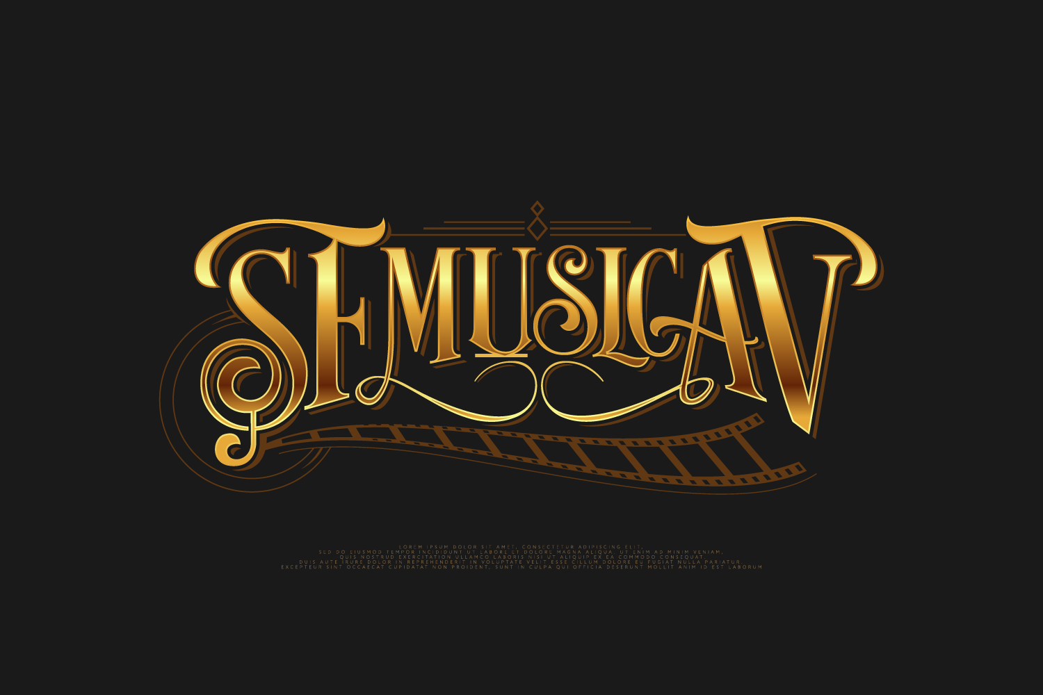 Logo Design by Fajar Ardiansah for SF Music, Audio, and Video | Design #30571595