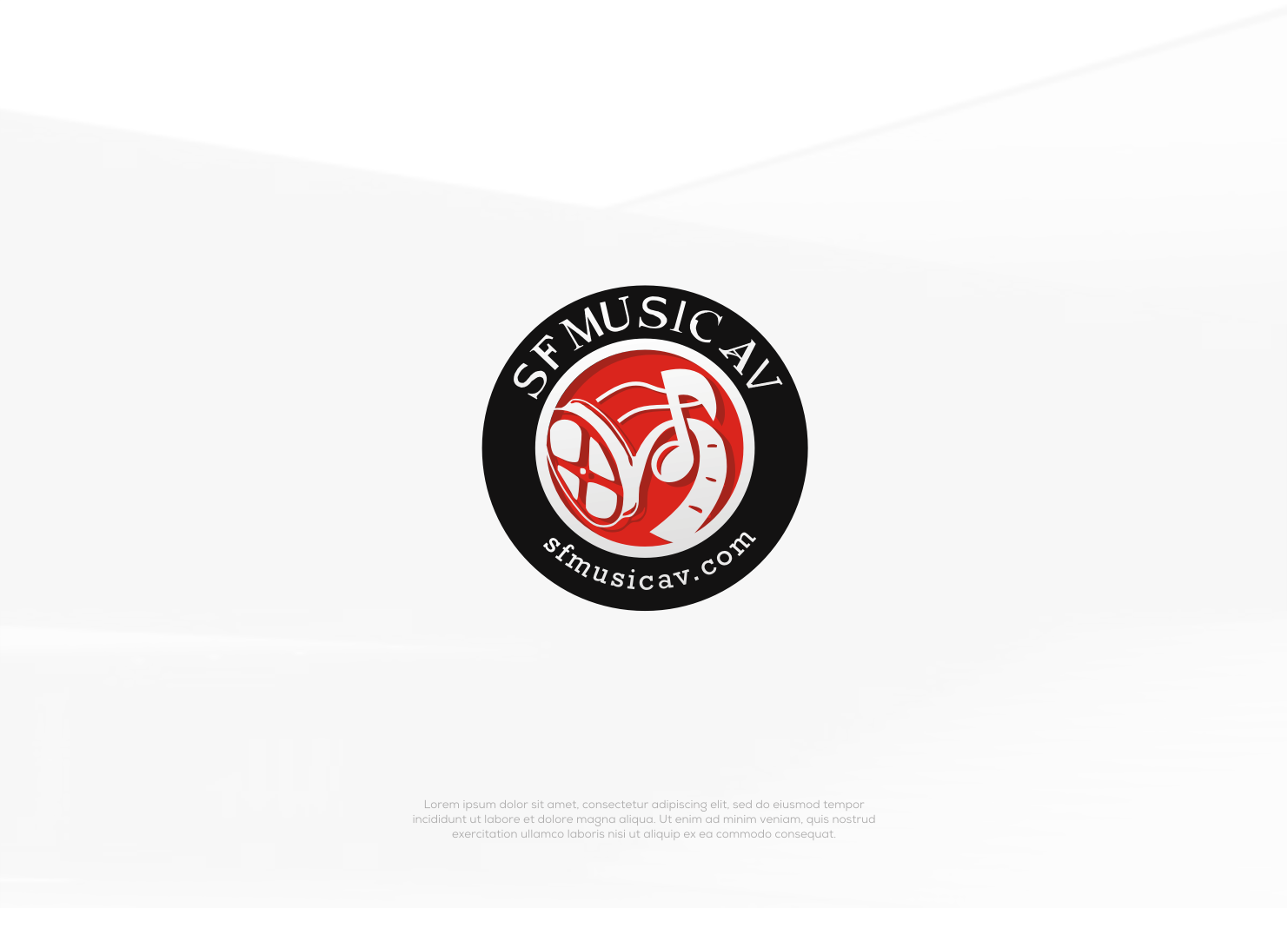 Logo Design by CKS d e s i g n for SF Music, Audio, and Video | Design #30569721