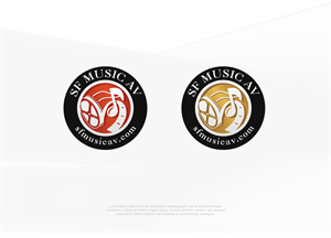Logo Design by CKS d e s i g n for SF Music, Audio, and Video | Design: #30569992