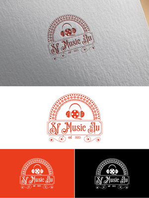 Logo Design by fly  design for SF Music, Audio, and Video | Design: #30577352