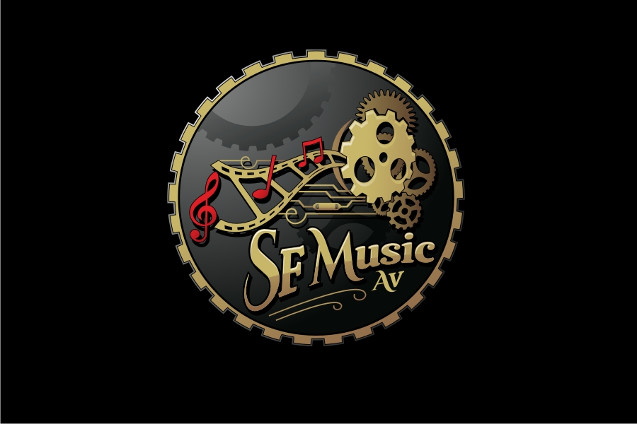 Logo Design by iamrady for SF Music, Audio, and Video | Design #30570331