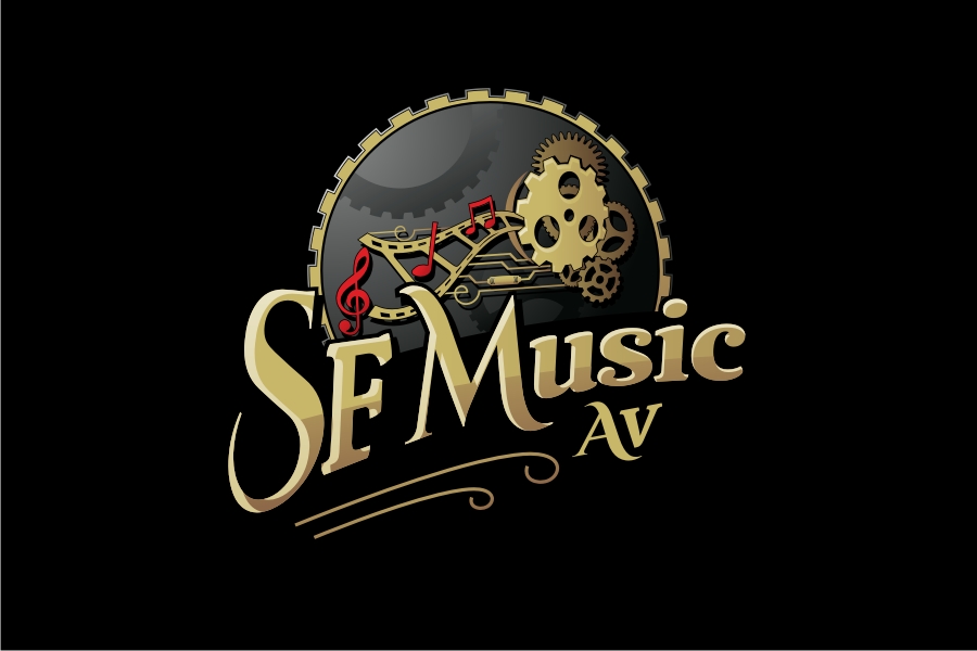Logo Design by iamrady for SF Music, Audio, and Video | Design #30570334