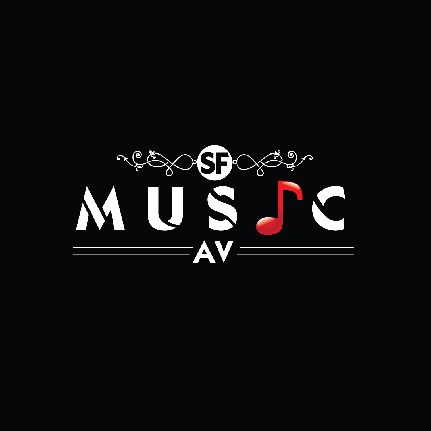 Logo Design by GODDREAMCREATION for SF Music, Audio, and Video | Design #30573008