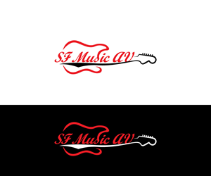 Logo Design by monmon for SF Music, Audio, and Video | Design: #30574050